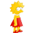 Lisa Simpson Icon 48x48 png